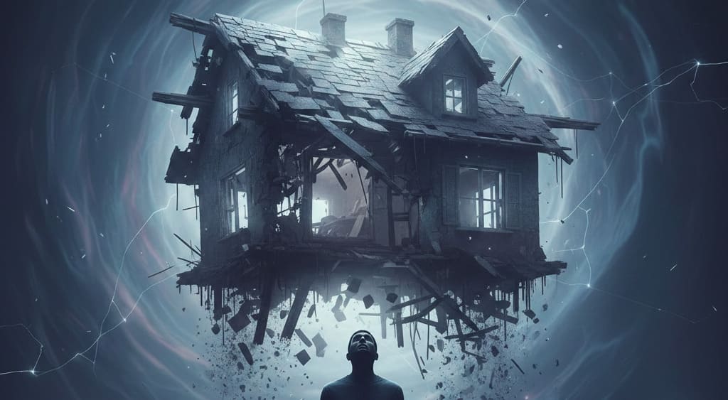 O que significa sonhar com casa desabando? Entenda os sinais do subconsciente 2 sonhar com casa